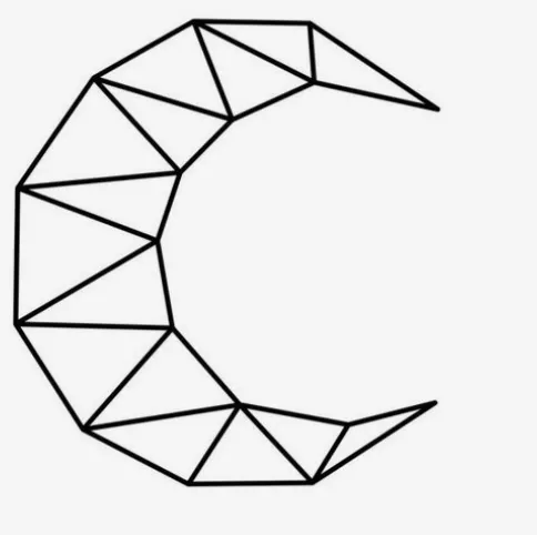 Mặt trăng hình học