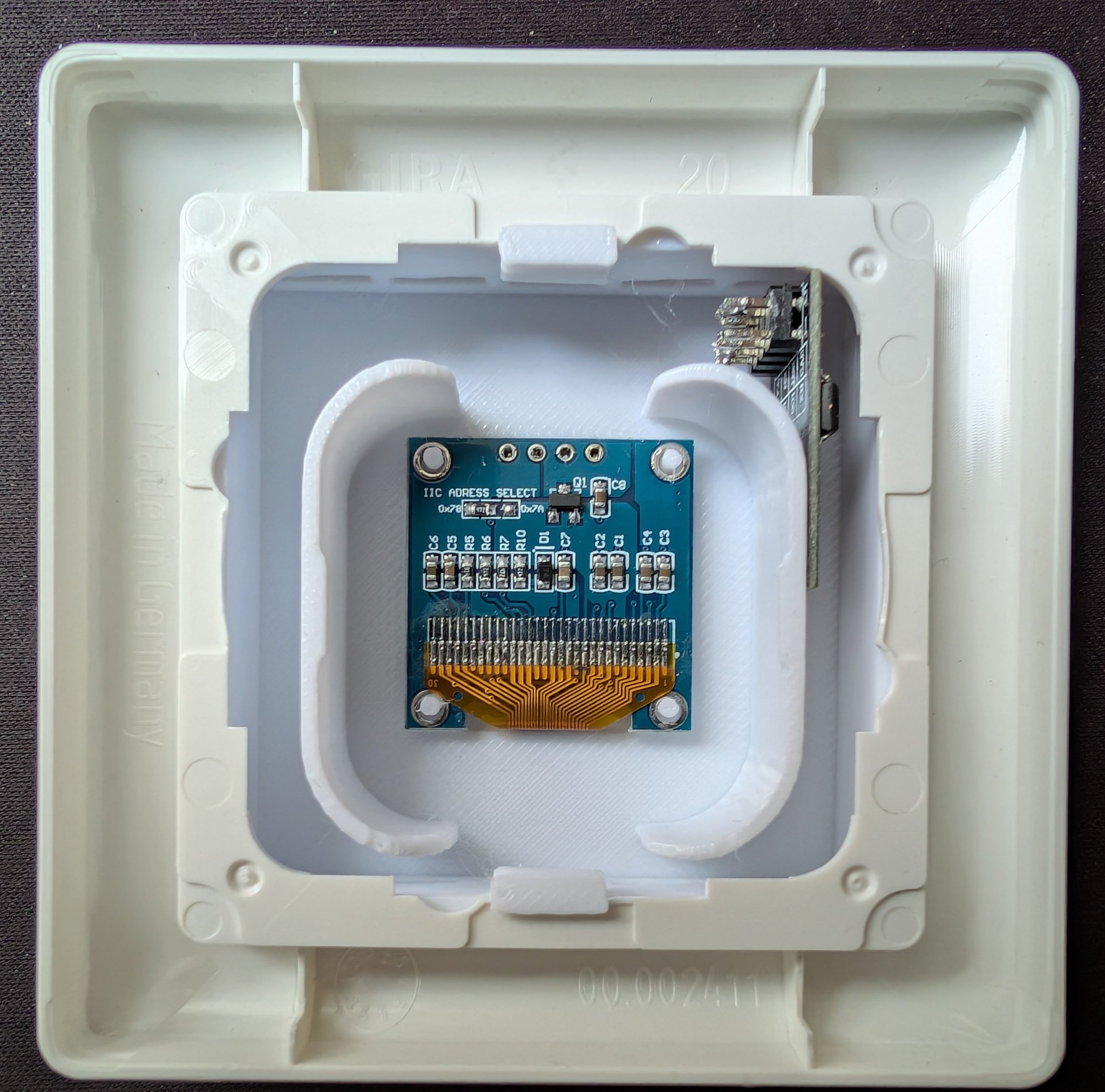 Tiêu đề Gira 55 nhiệt độ phòng wwo OLED Tóm tắt xem mô tả D