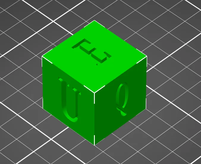 Házecí kostka na elektrické veličiny -U, I, R, Q, P, E