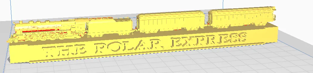 Chân đế tàu Polar Express