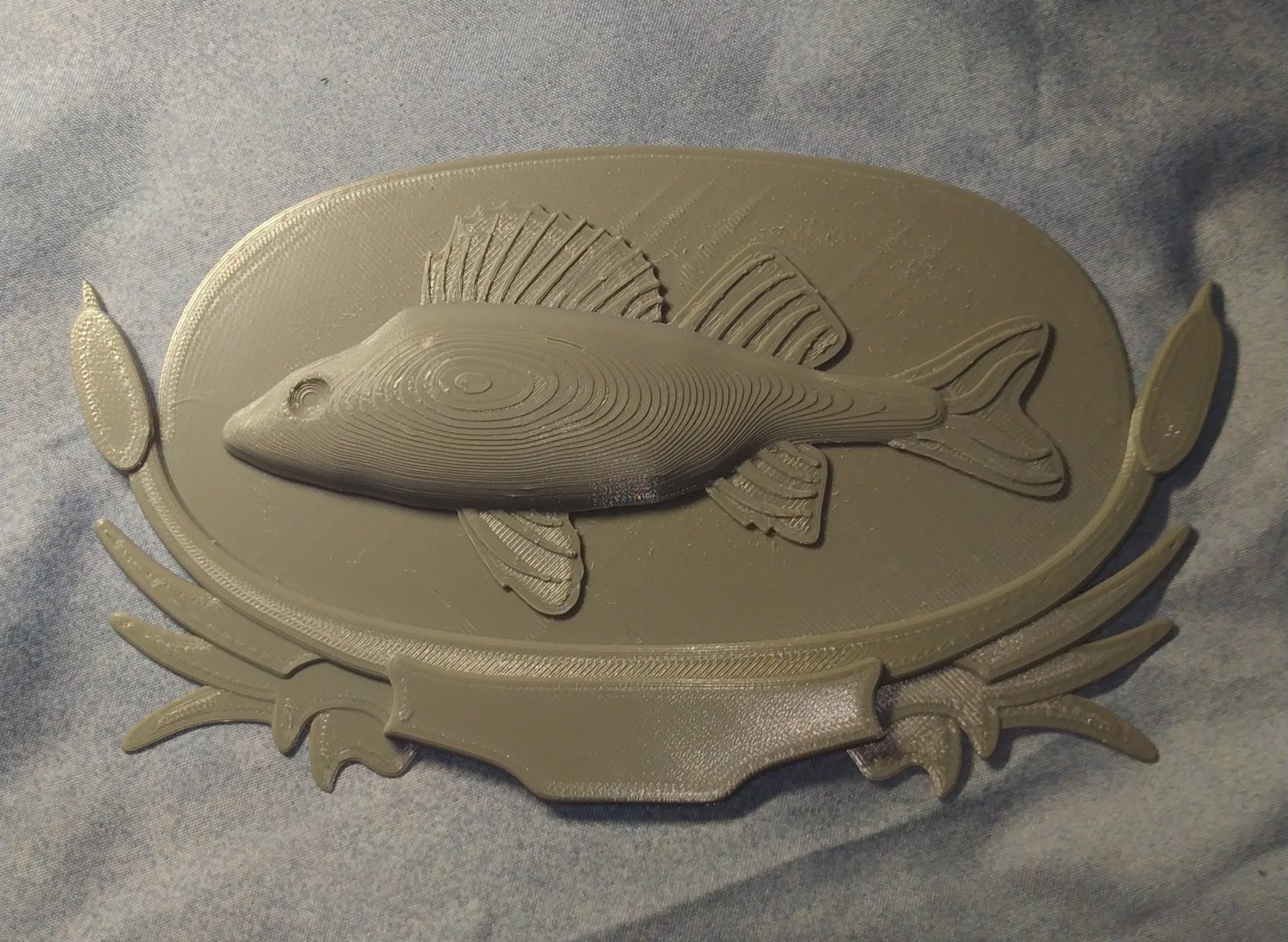 Giải thưởng câu cá / Cá rô nhồi bông