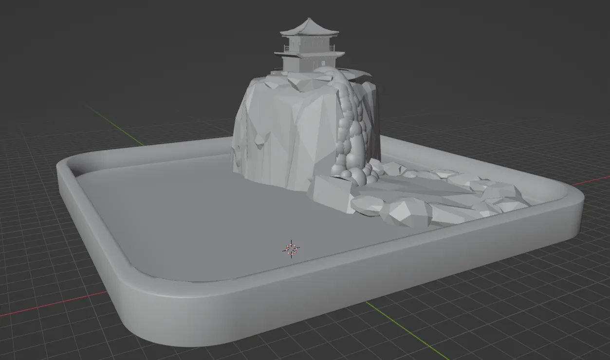 Mô hình Vườn Thiền Phong Cách Nhật Bản Cho Cuộc Thi