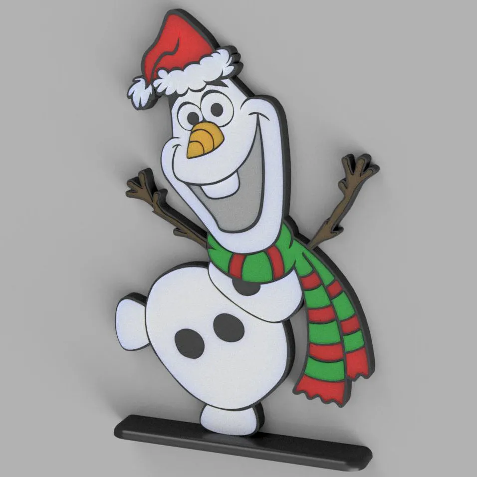 Tiêu đề Đồ trang trí cửa sổ Giáng sinh Olaf Tóm tắt Giáng si