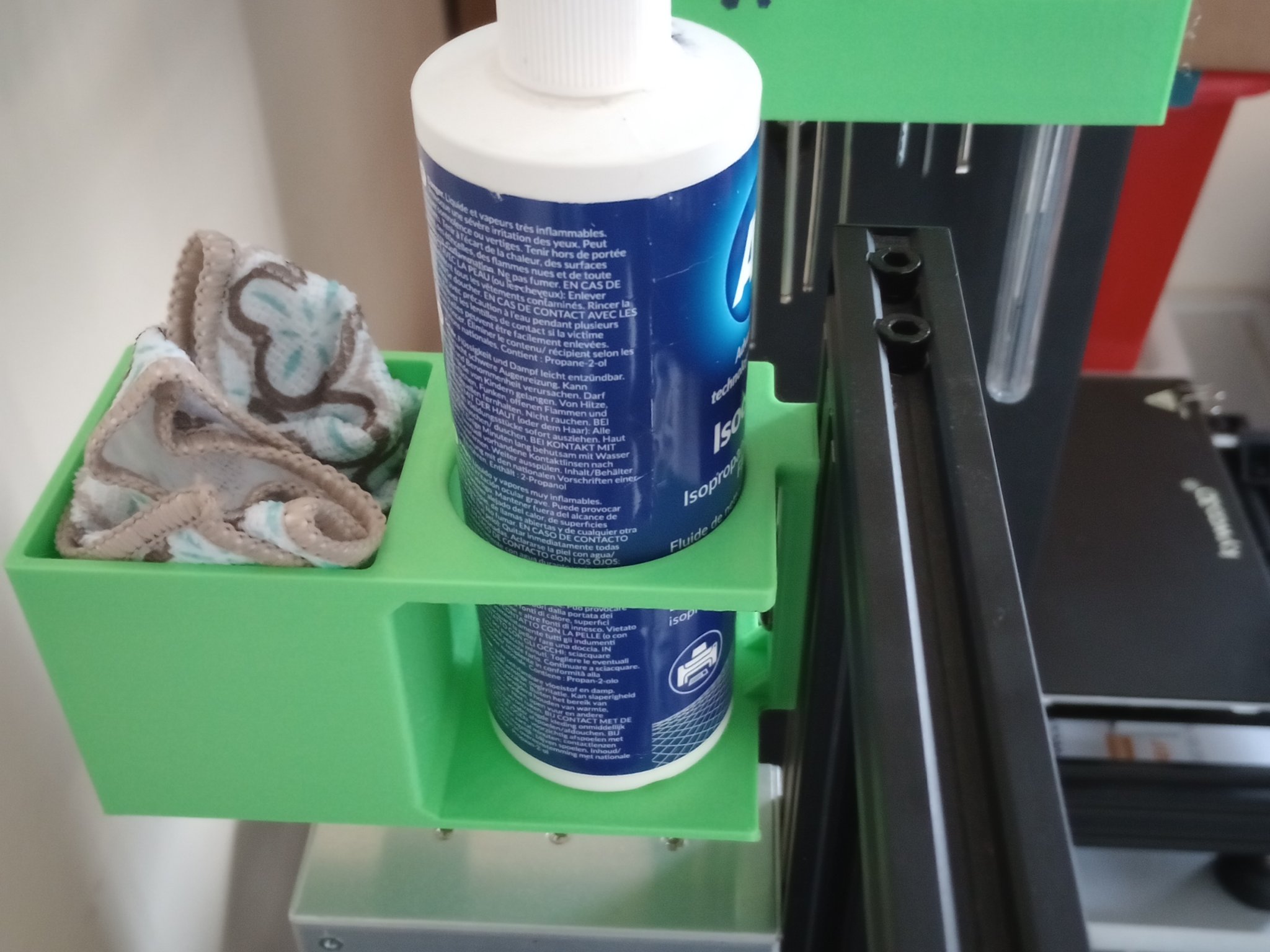 Kệ đựng nước rửa IPA và khăn lau