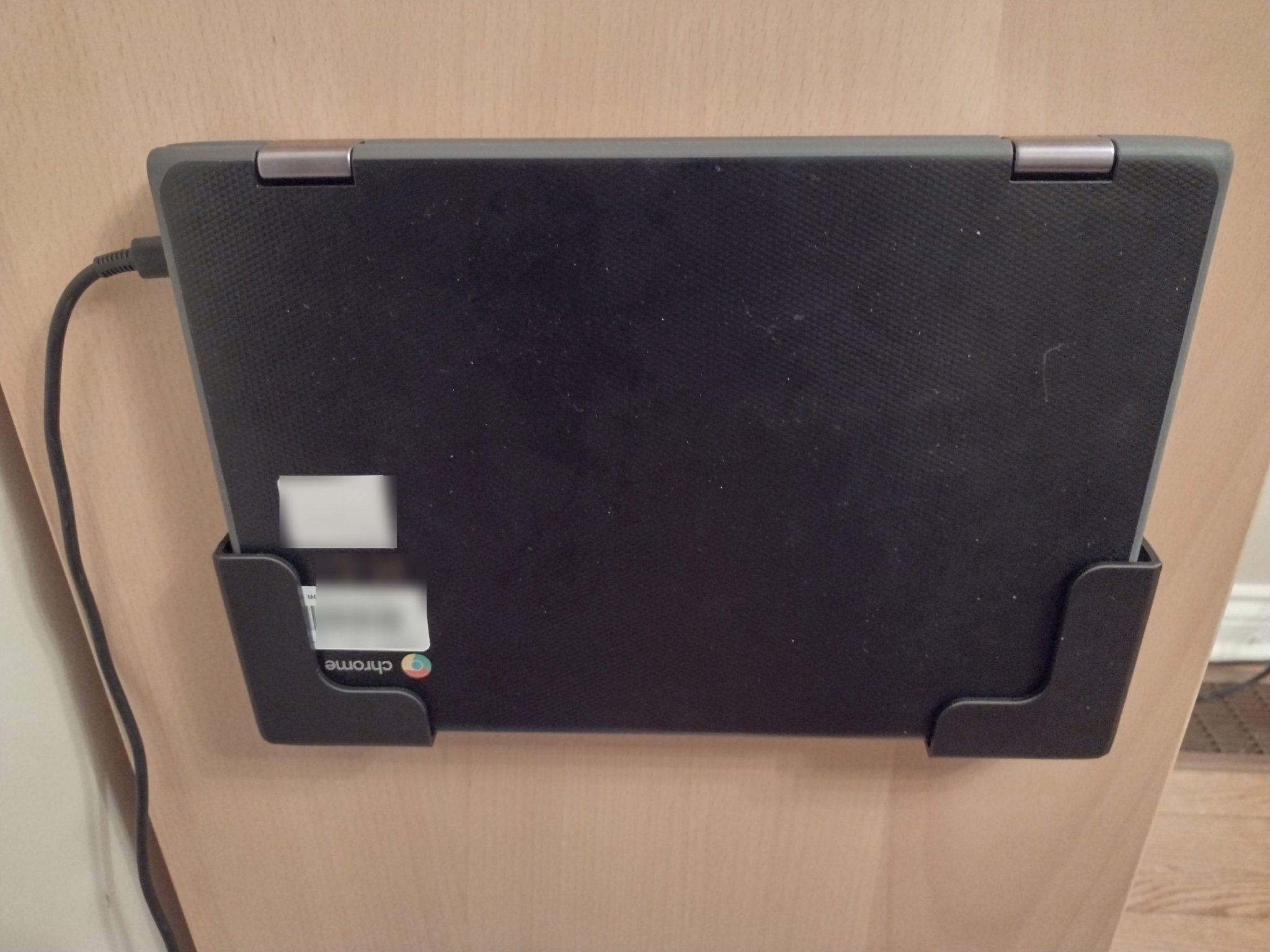 Chromebook/Laptop Wall Mounted Brackets