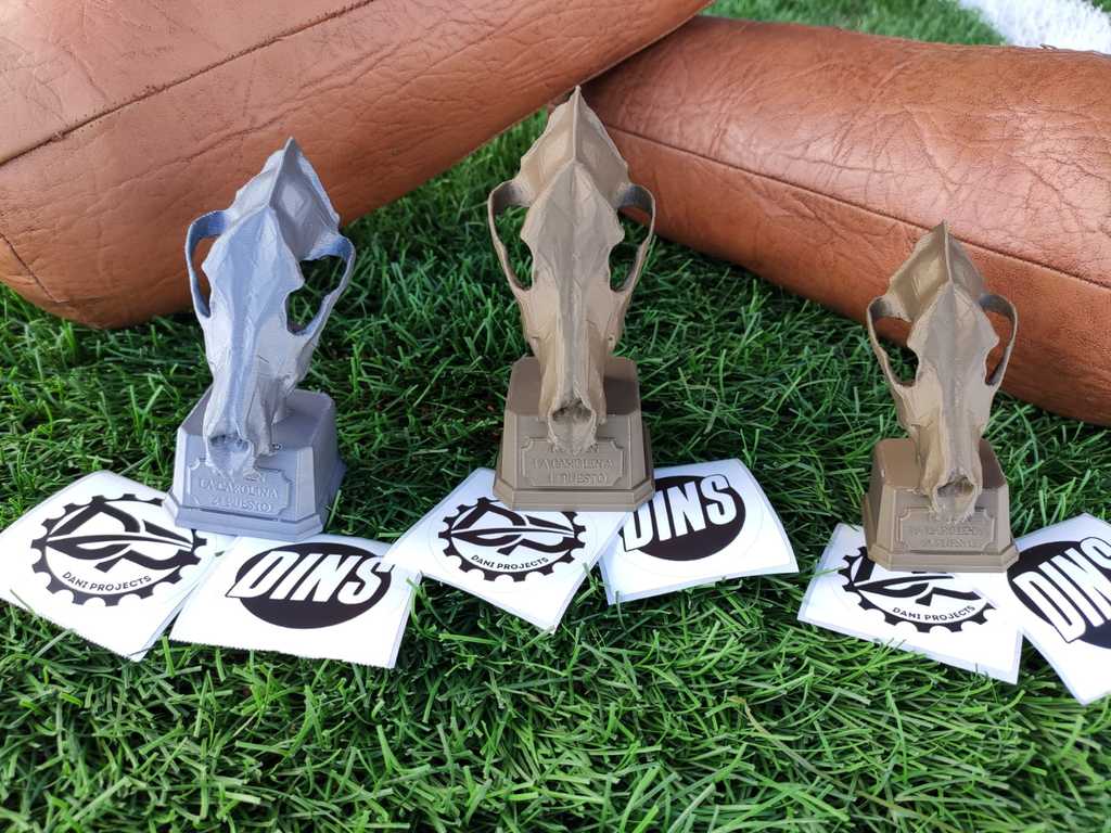 Tiêu đề Jugger Trophy Tóm tắt Cúp tung hứng có thể tùy chỉnh