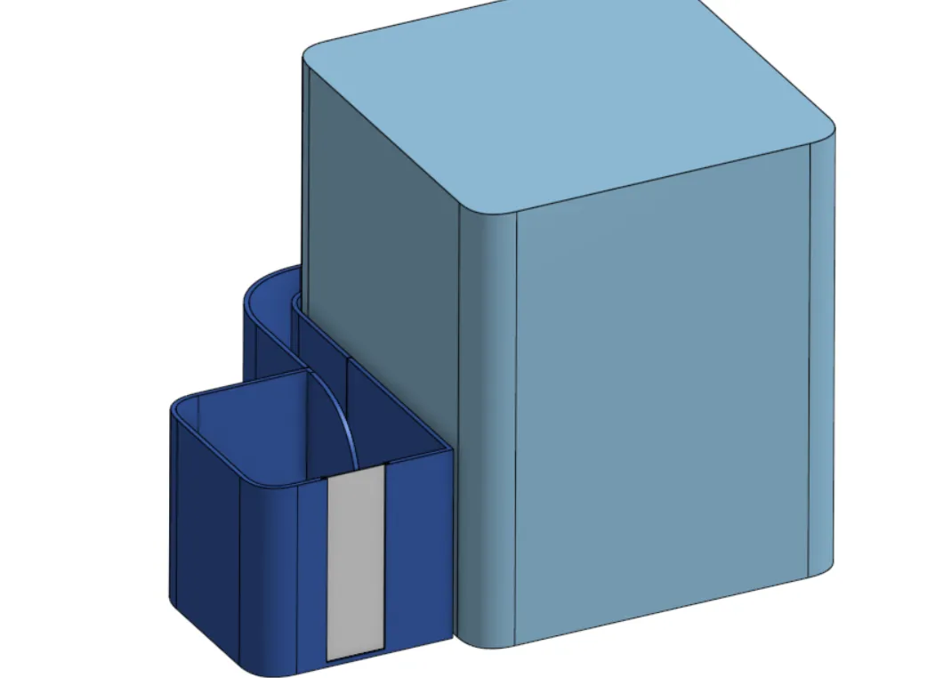 Bộ Chứa Chất Thải Kết Hợp Cho Máy Bambu Lab P1 và X1