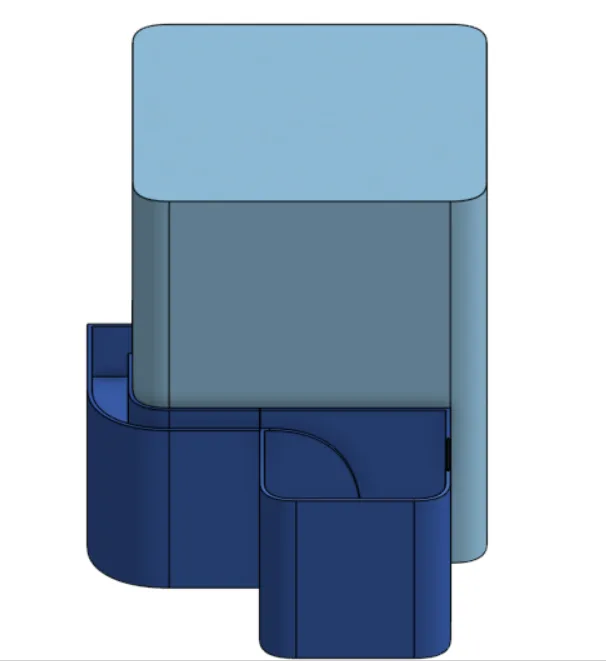 Bộ Chứa Chất Thải Kết Hợp Cho Máy Bambu Lab P1 và X1