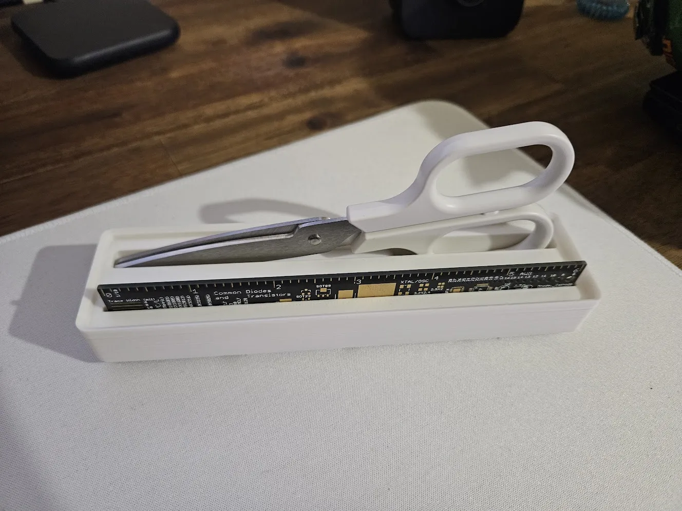 Tiêu đề Kéo và Thước Gridfinity Muji Tóm tắt Gridfinity phù hợp