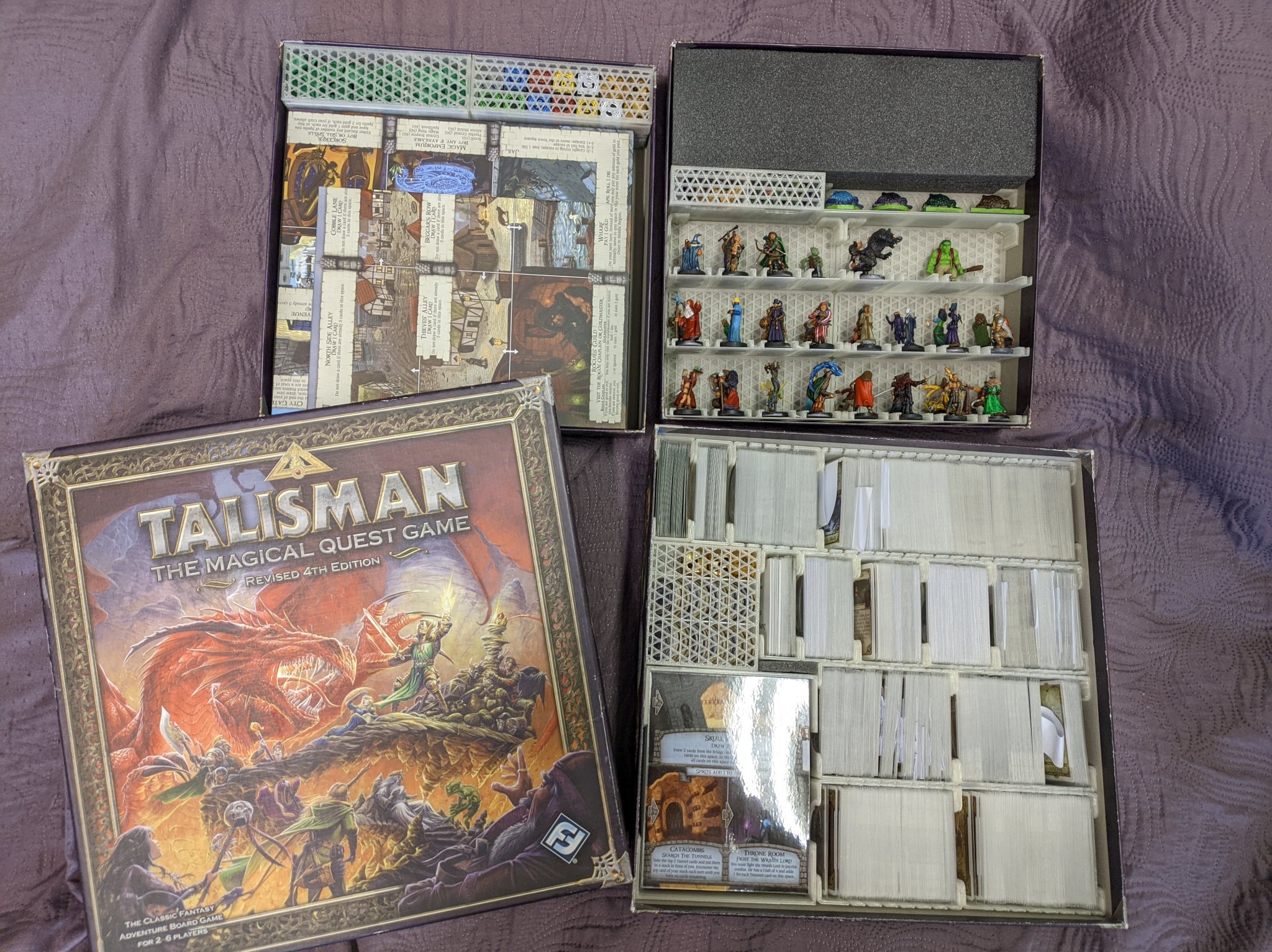 Talisman - Board Game Insert (revised 4th edition)