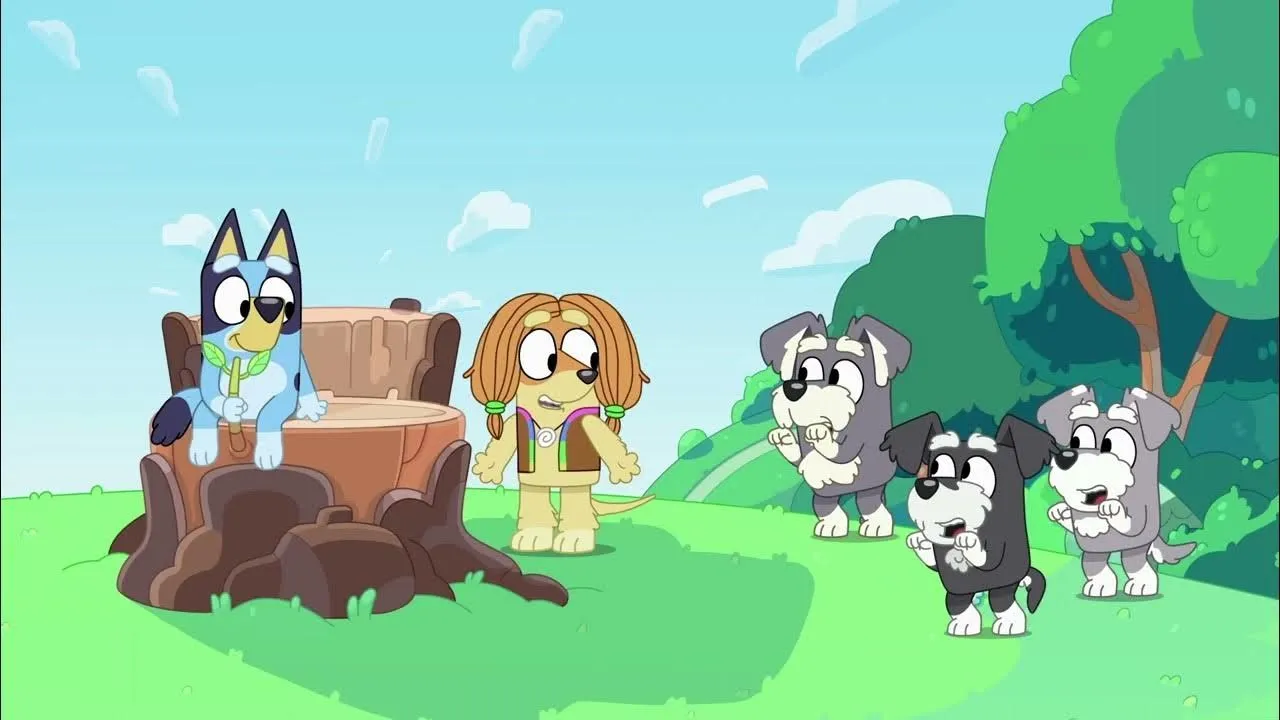 Tiêu đề Gốc cây trực thăng của Bluey Tóm tắt Gốc cây Bluey