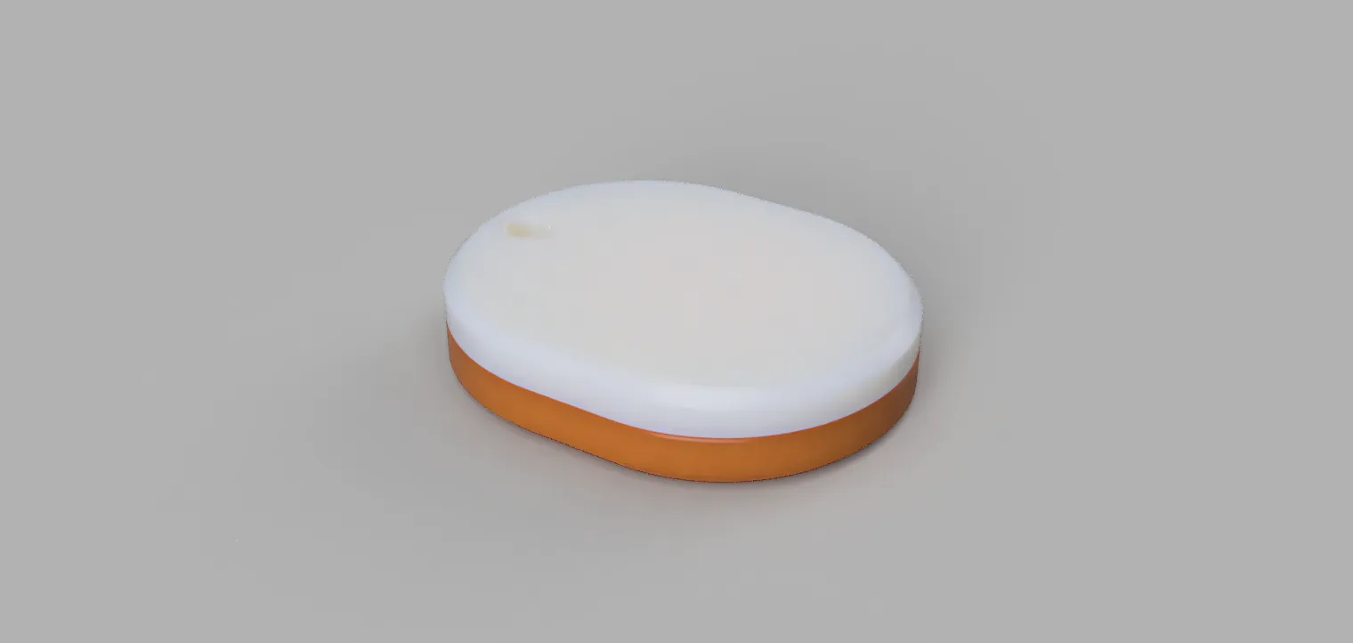 Móc khóa AirTag hoặc thẻ hành lý chống sốc