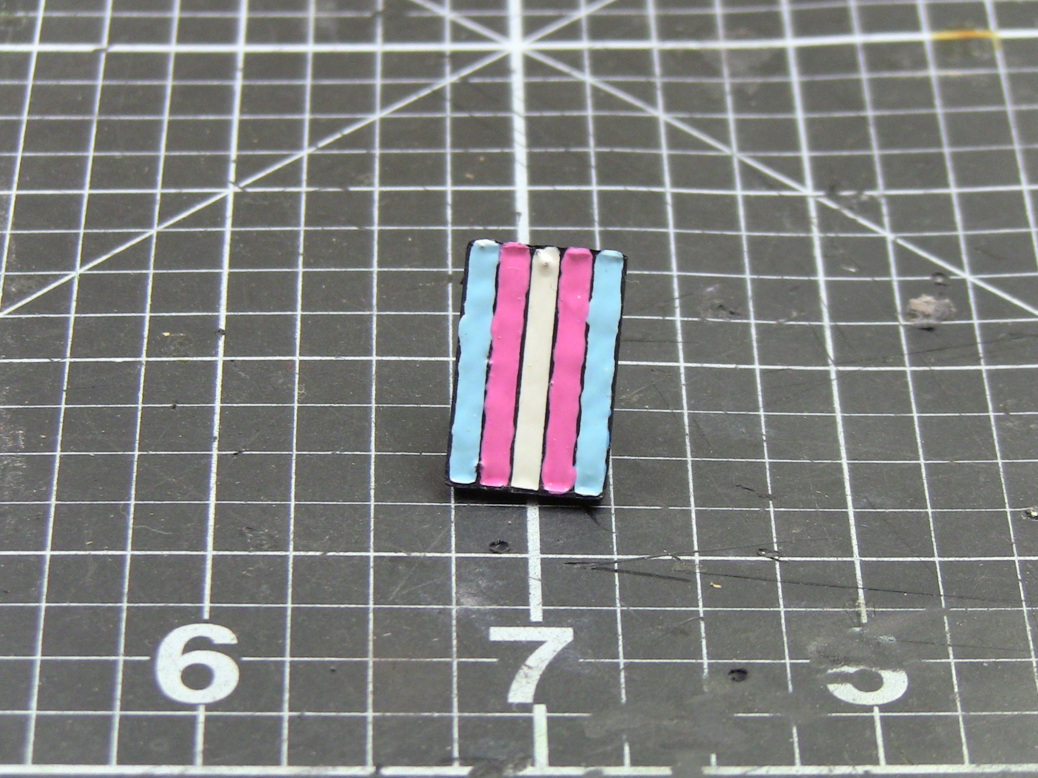 Ghim cài 5 thanh màu cờ Pride