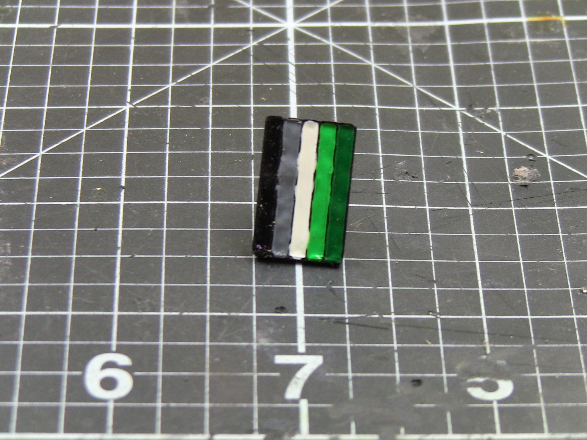 Ghim cài 5 thanh màu cờ Pride