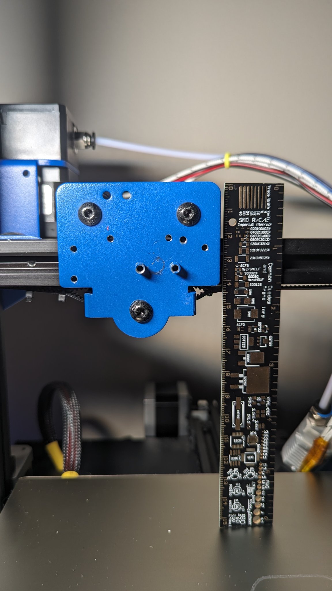 Bản mẫu đế gắn đầu đùn Tronxy XY-2 PRO 2E