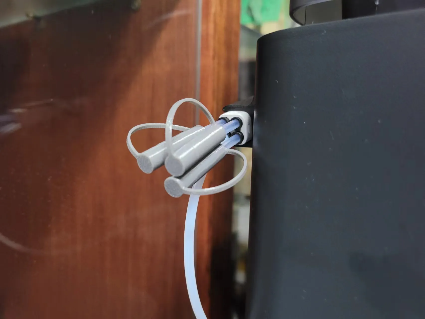 Đầu nối ống Bowden PTFE Vặn Vừa Có Nắp