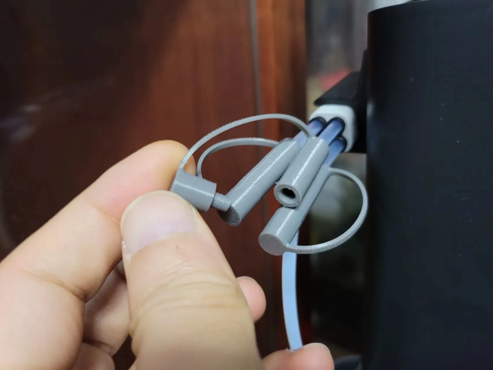 Đầu nối ống Bowden PTFE Vặn Vừa Có Nắp