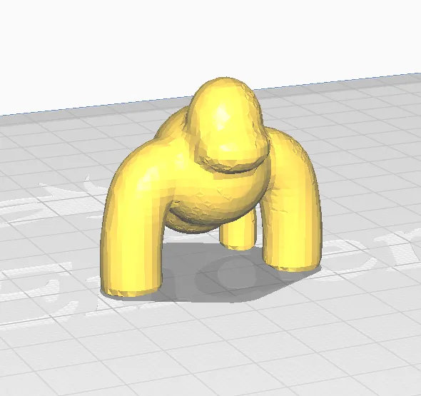 Khỉ đột Low Poly