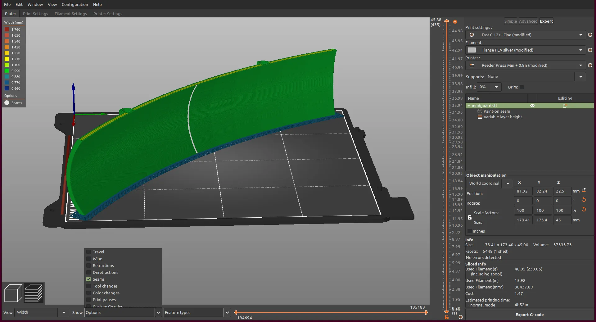 Tiêu đề Pass Hunter Micro Mudguard Tóm tắt Chắn bùn sau tối giả