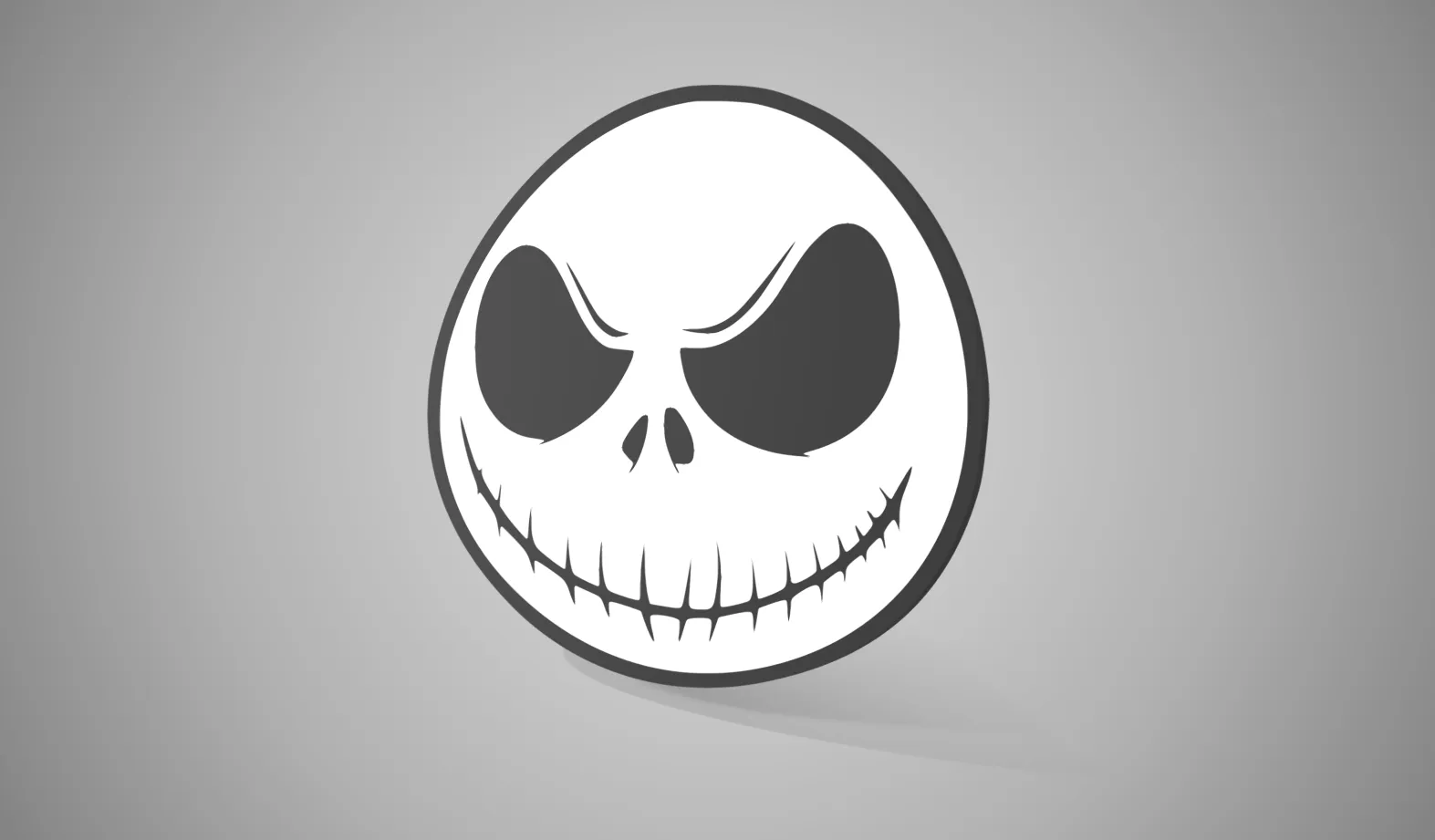 Đế lót ly hình mặt Jack Skellington