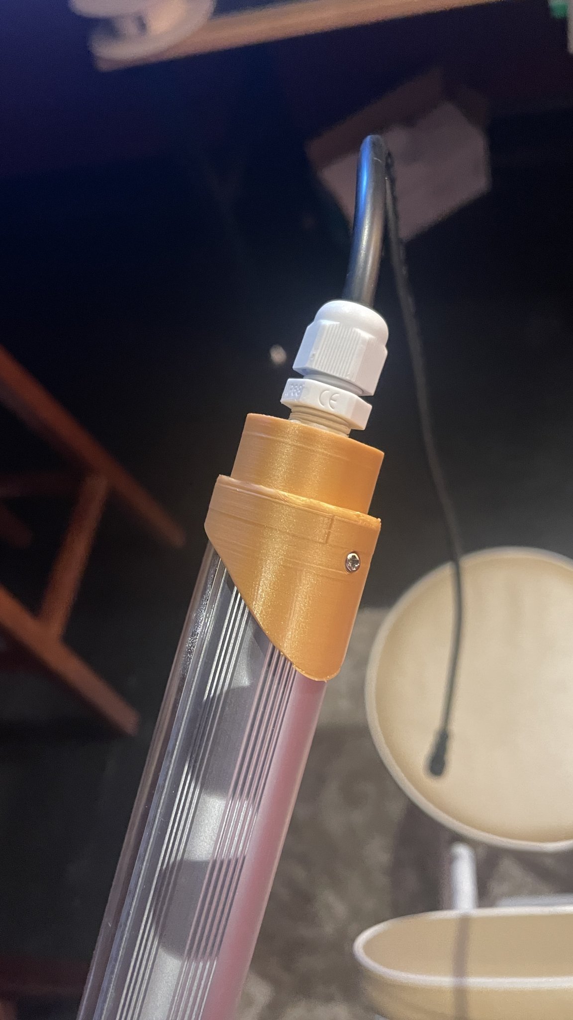 Modified LED Tube Cap