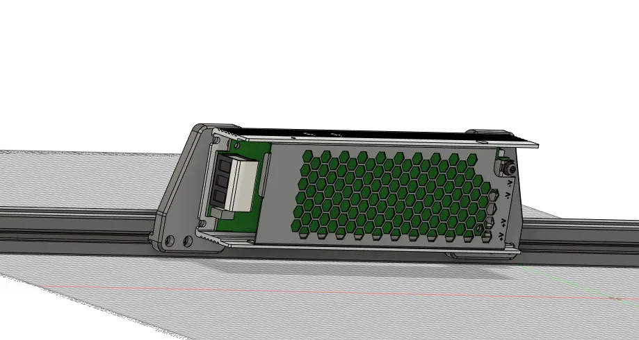 Giá đỡ phẳng UHP-200 gắn thanh nhôm t-slot 2020