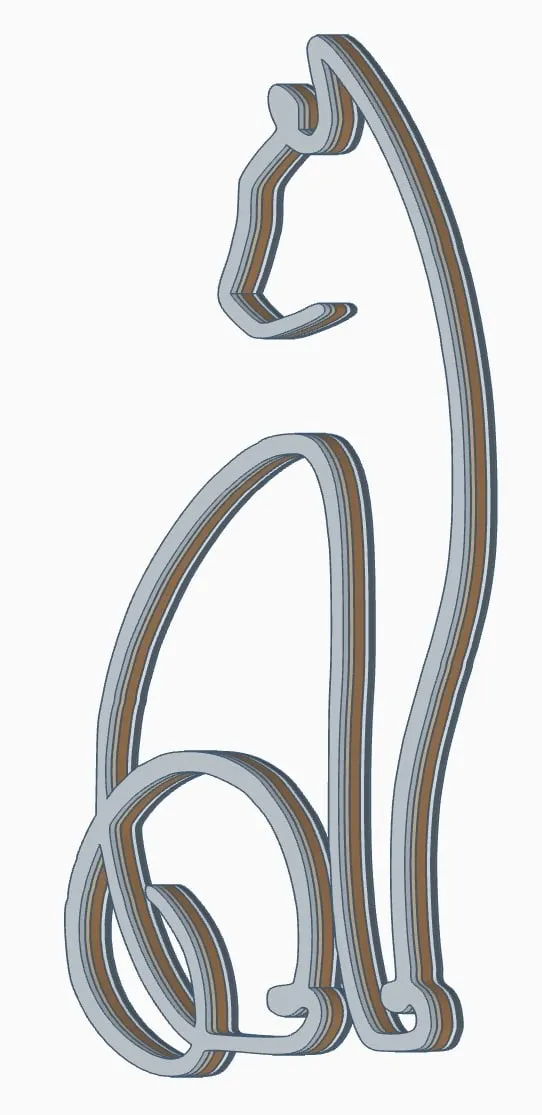 Tiêu đề nghệ thuật vẽ đường mèo 2d Tóm tắt es ist eine katz