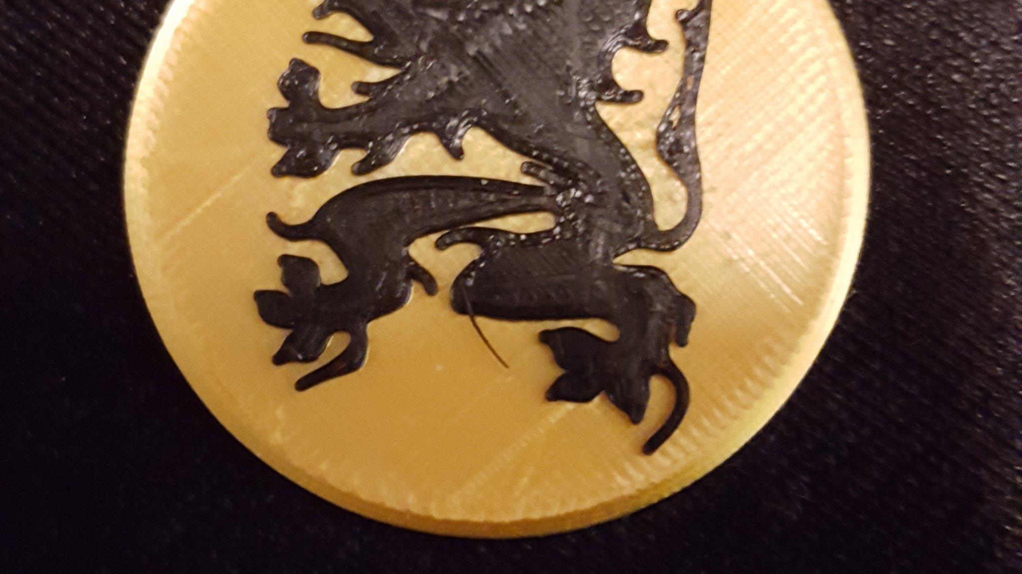 Tiêu đề Huy chương - Flemish Lion Vlaamse Leeuw Tóm tắt Một huy