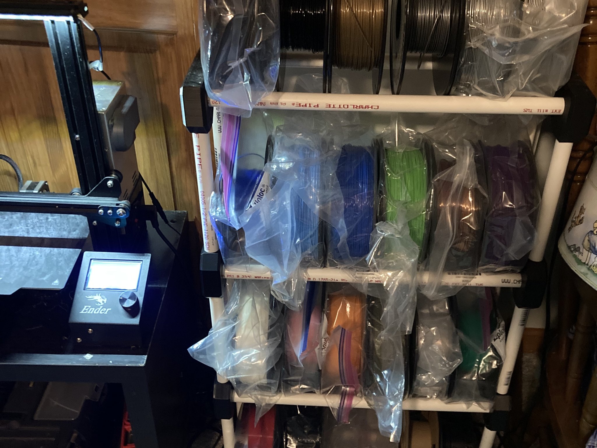 Modular Filament Rack