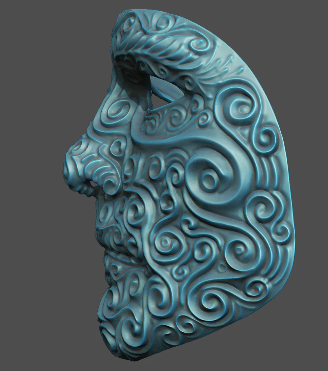 Tiêu đề Mặt nạ bóng trang trí Filigree Tóm tắt Chỉ là một c