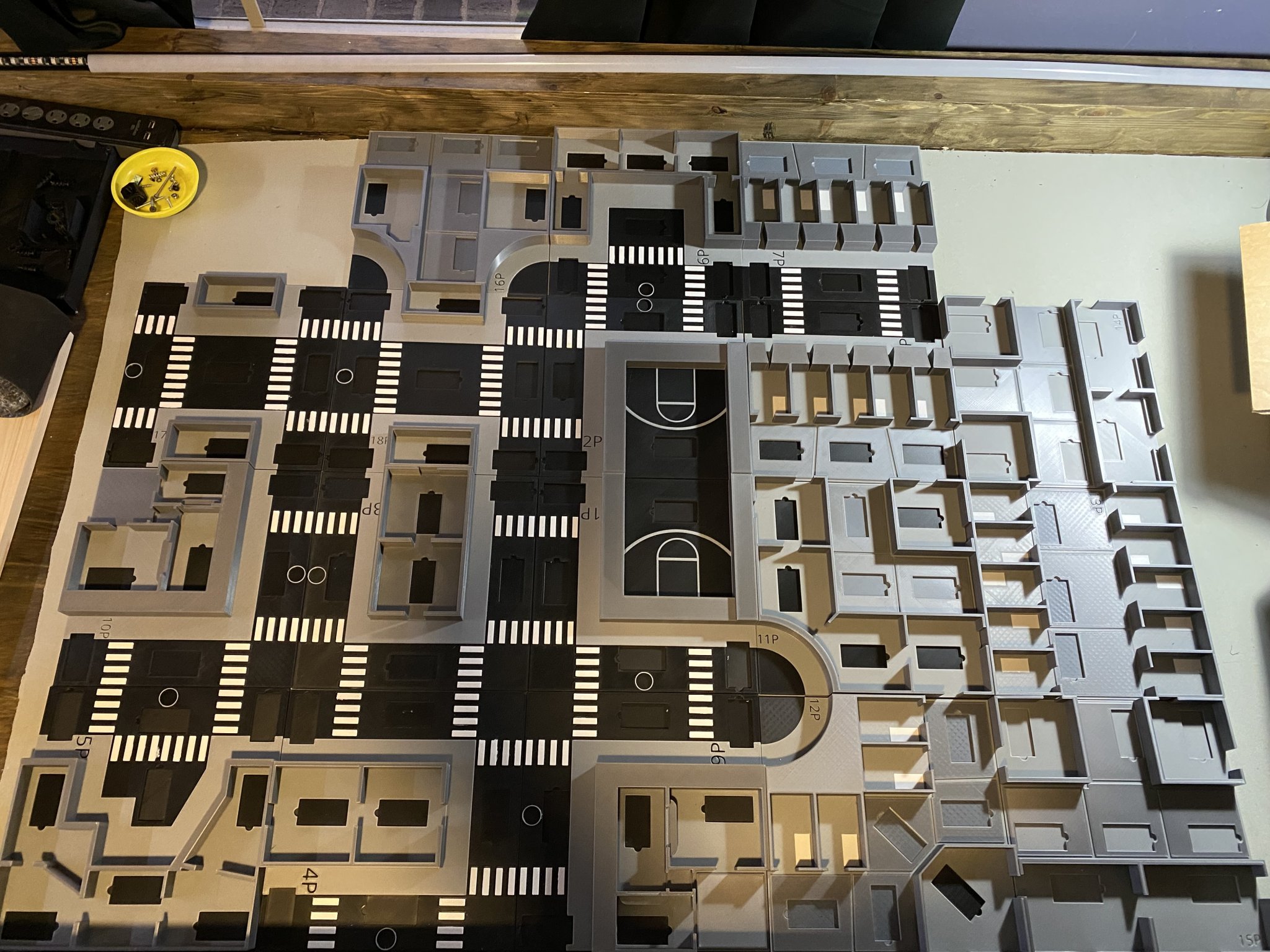 Gạch Zombicide Prison Outbreak 3D