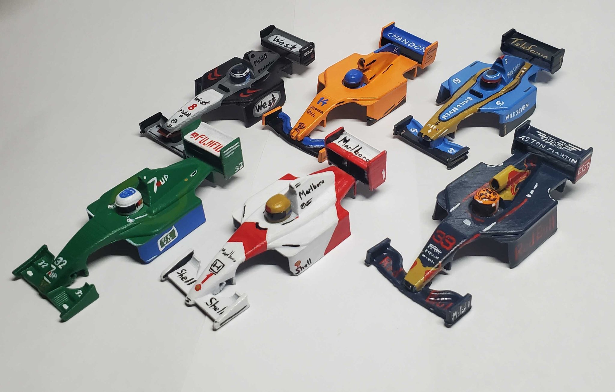 Vỏ Xe F1 RC Cho Pocket Racers