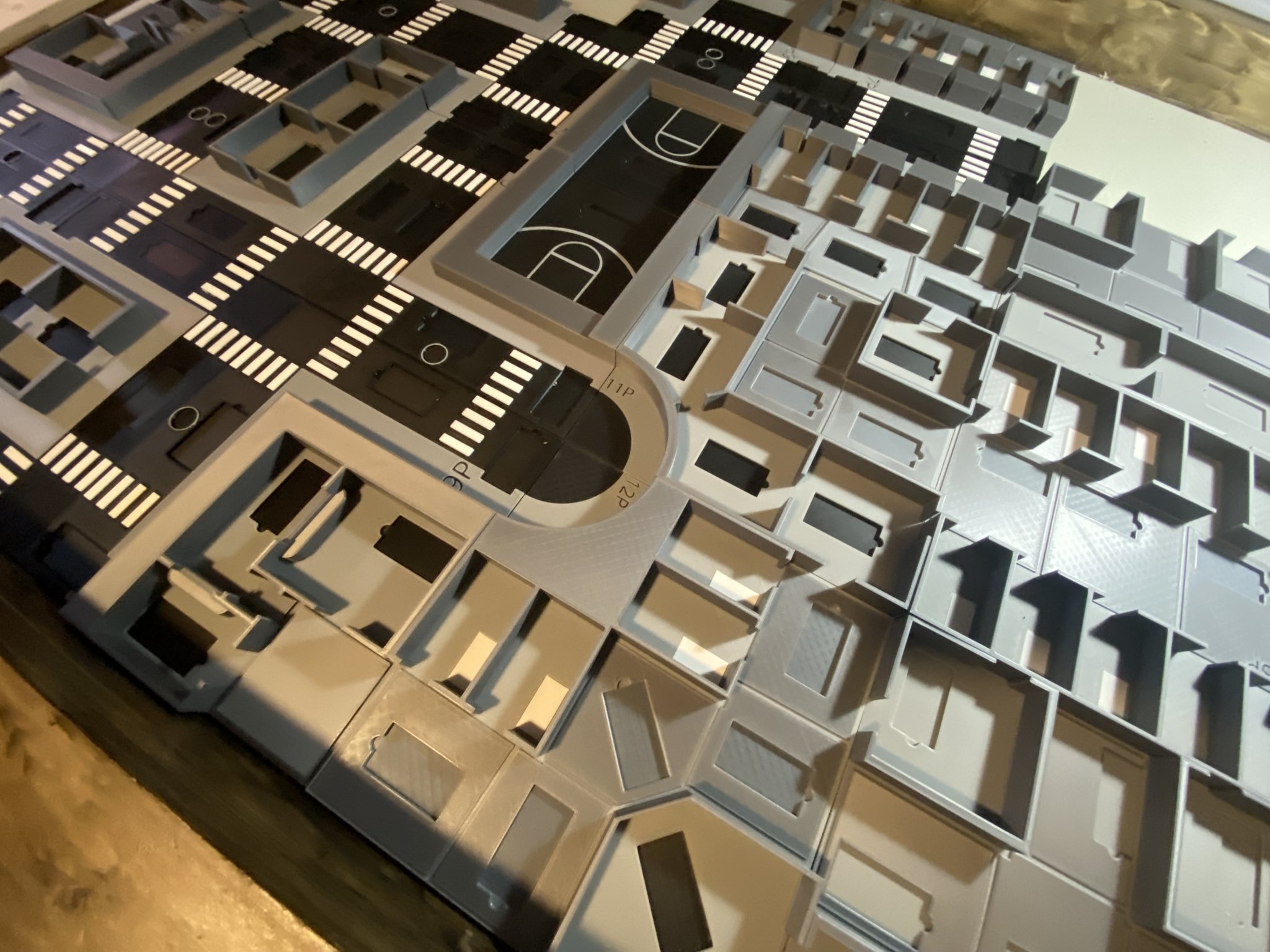 Gạch Zombicide Prison Outbreak 3D