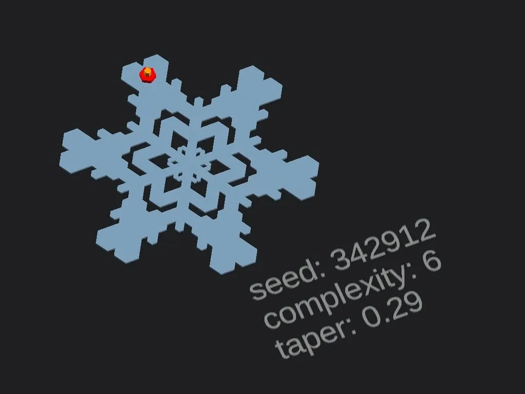 Tiêu đề Bông tuyết dễ dàng tùy chỉnh Tóm tắt Máy tạo bông