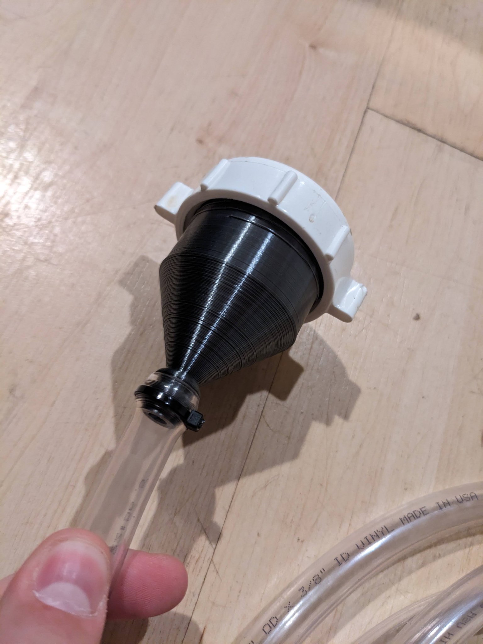 Ống PVC 1.5" sang ống mềm OD 1/2"