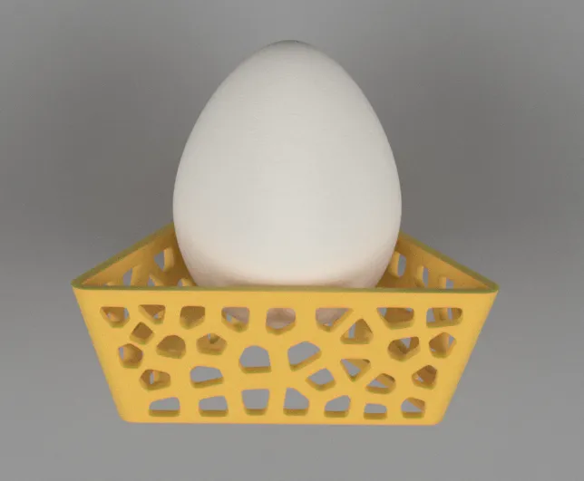 Tiêu đề Cốc trứng Eggcellent Voronoi Tóm tắt Đế trứng voronoi