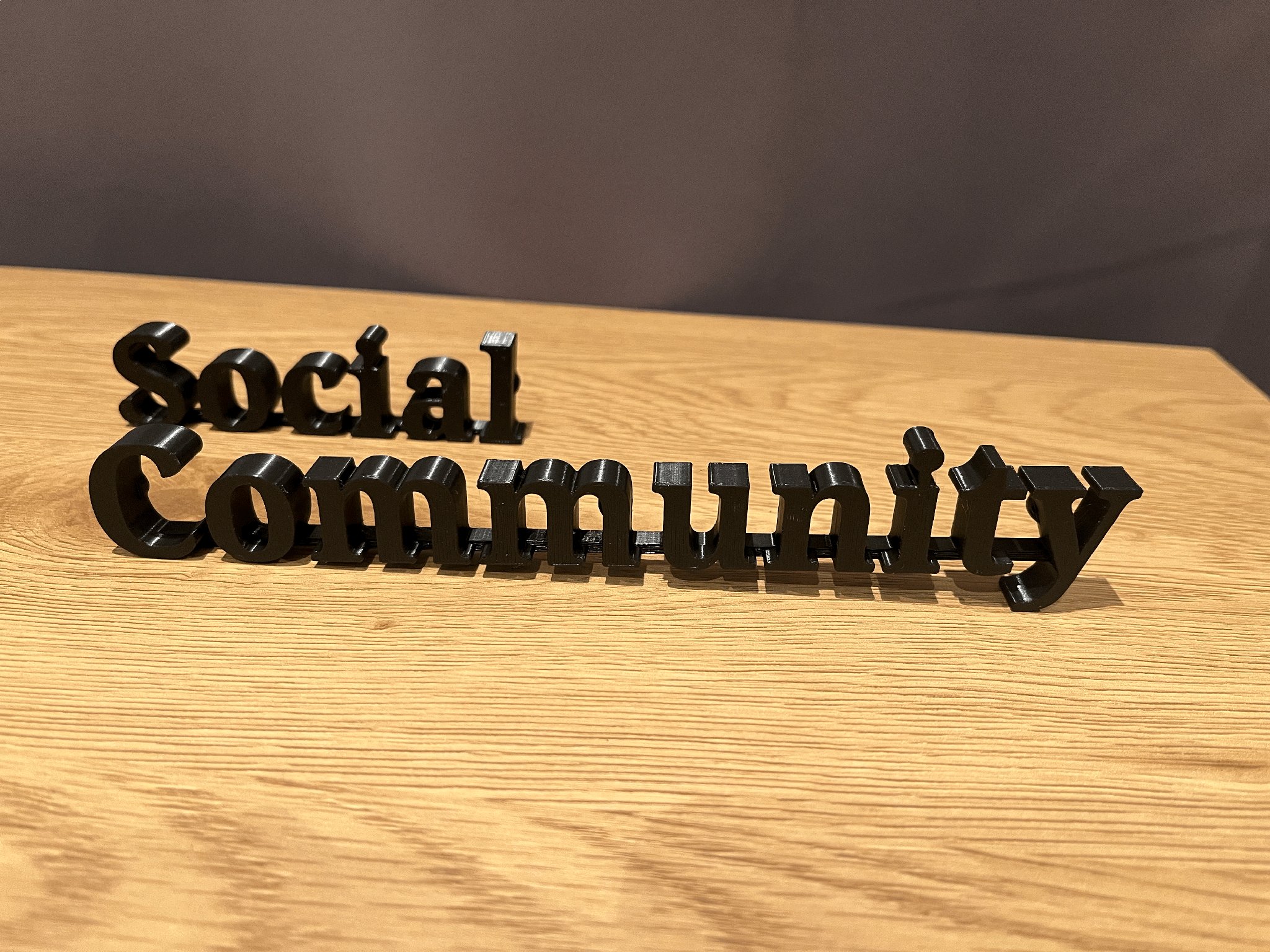 Tiêu đề Biển hiệu cộng đồng xã hội bằng nam châm Tóm tắt