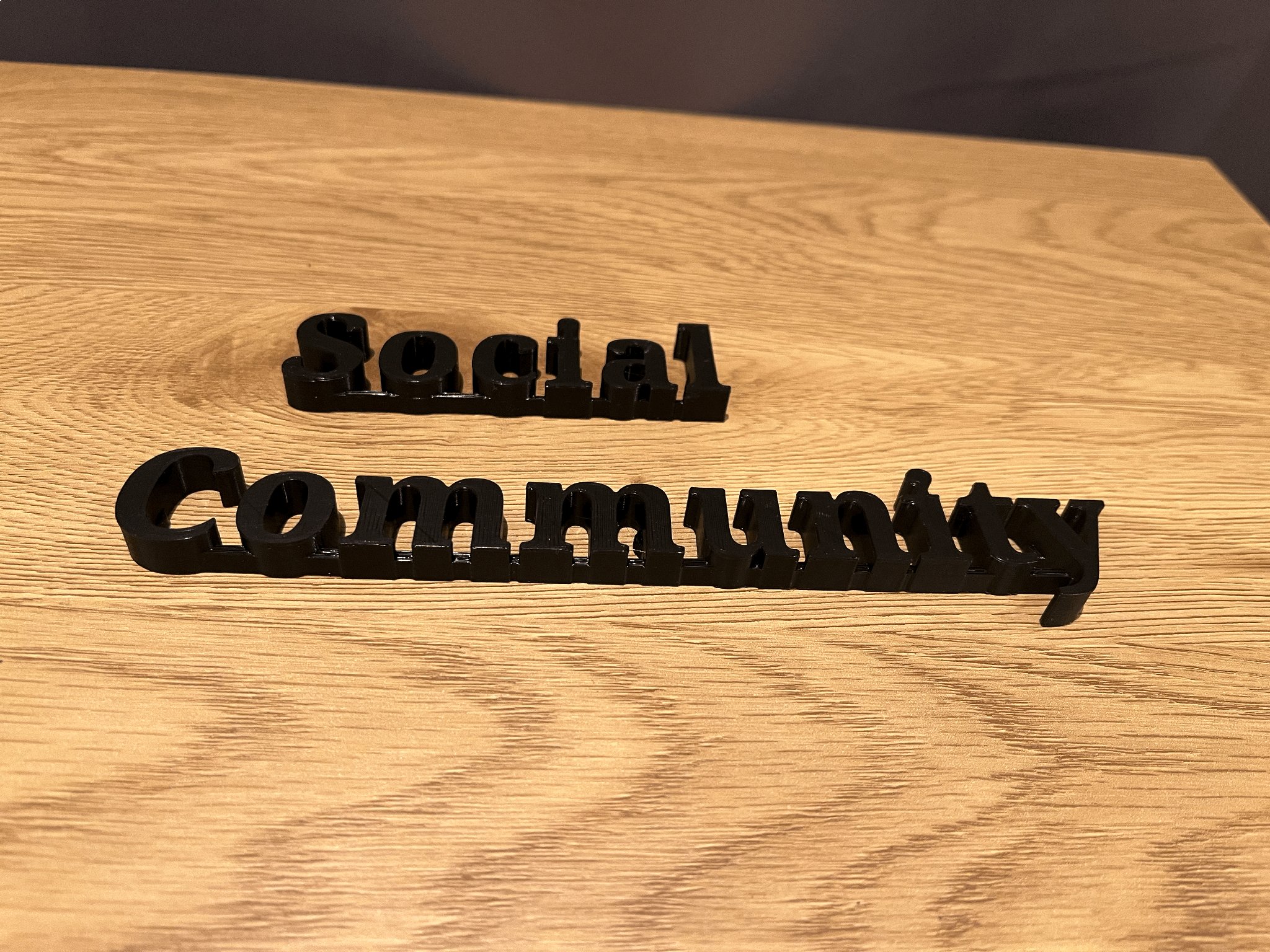 Tiêu đề Biển hiệu cộng đồng xã hội bằng nam châm Tóm tắt