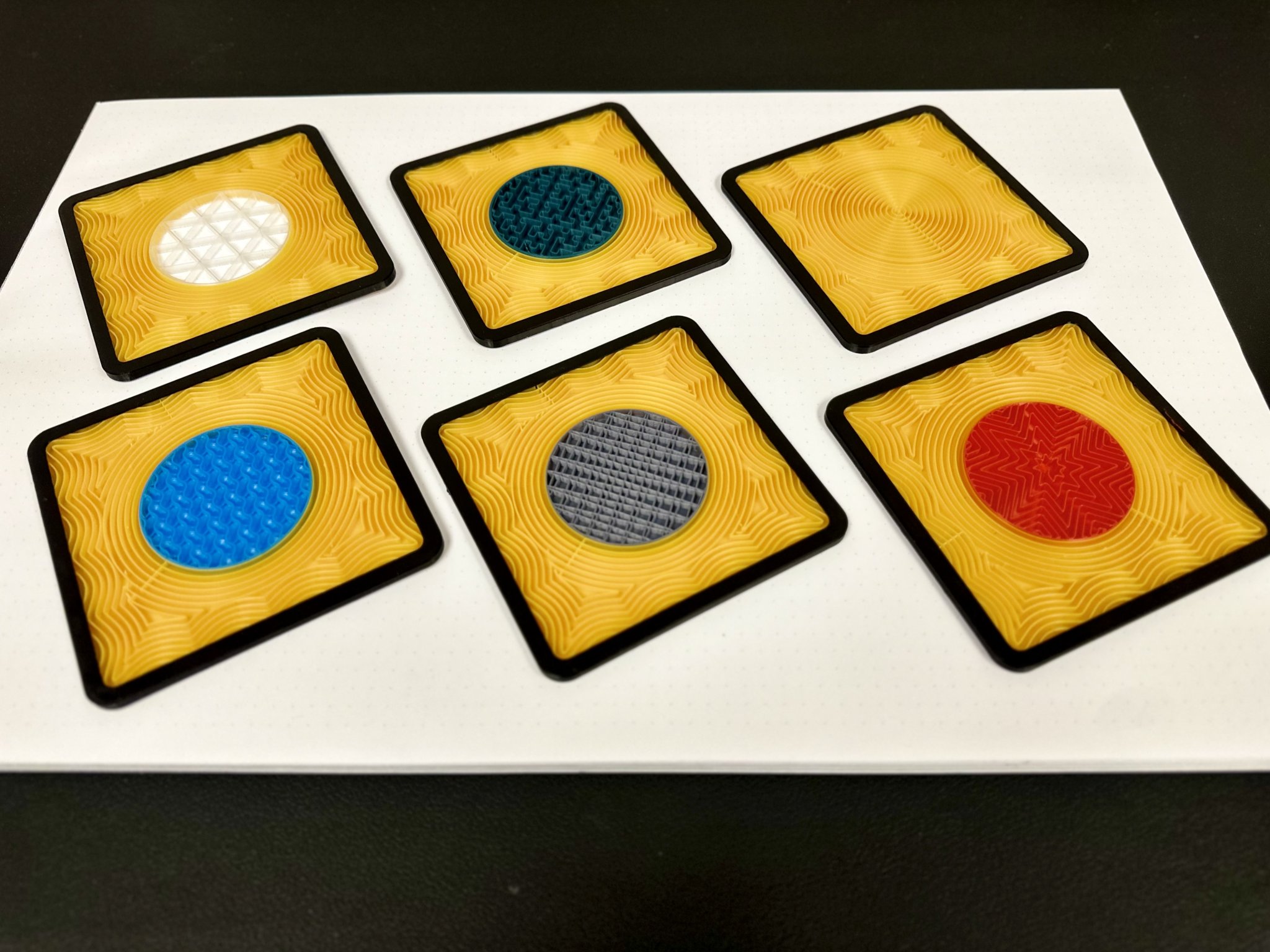Zenfill Coasters - 6 Versions