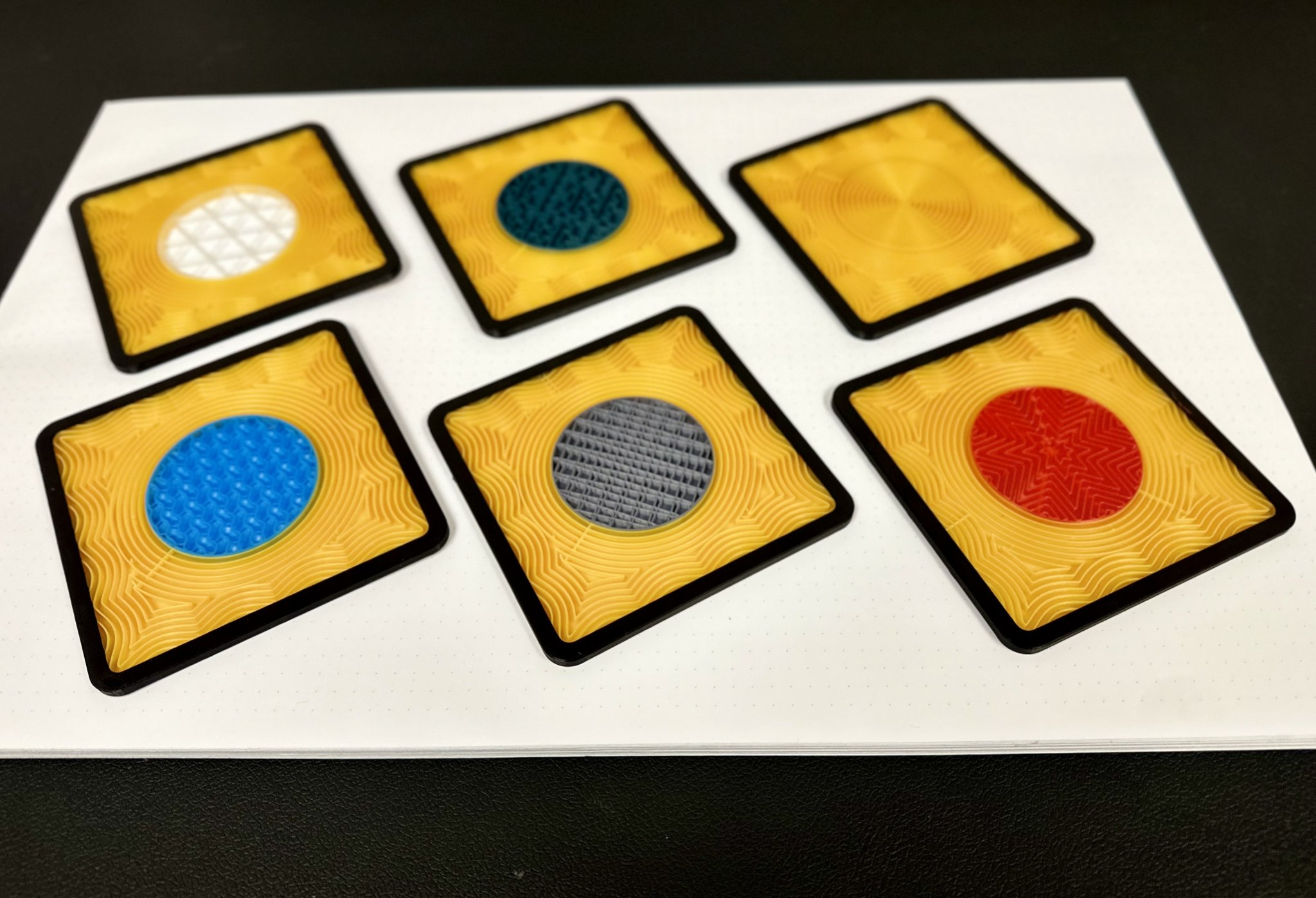 Zenfill Coasters - 6 Versions