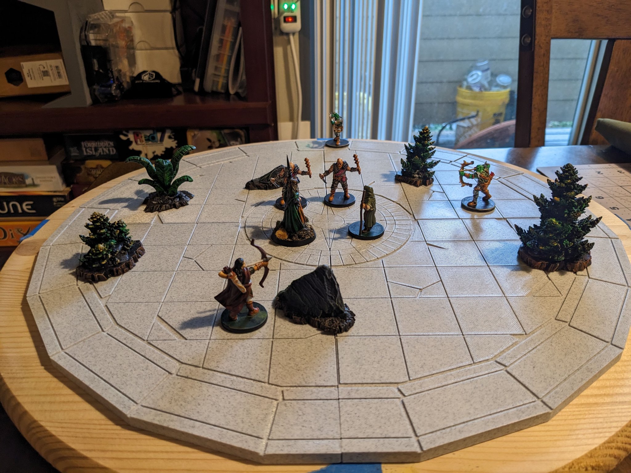 Mô hình Địa hình Hầm ngục Tối thượng 18"