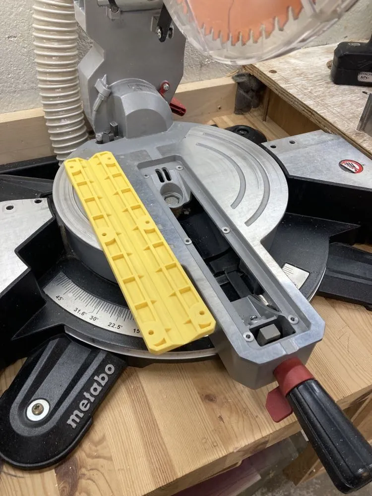 Miter Saw Zero Clearance Insert Plate Metabo KS 305