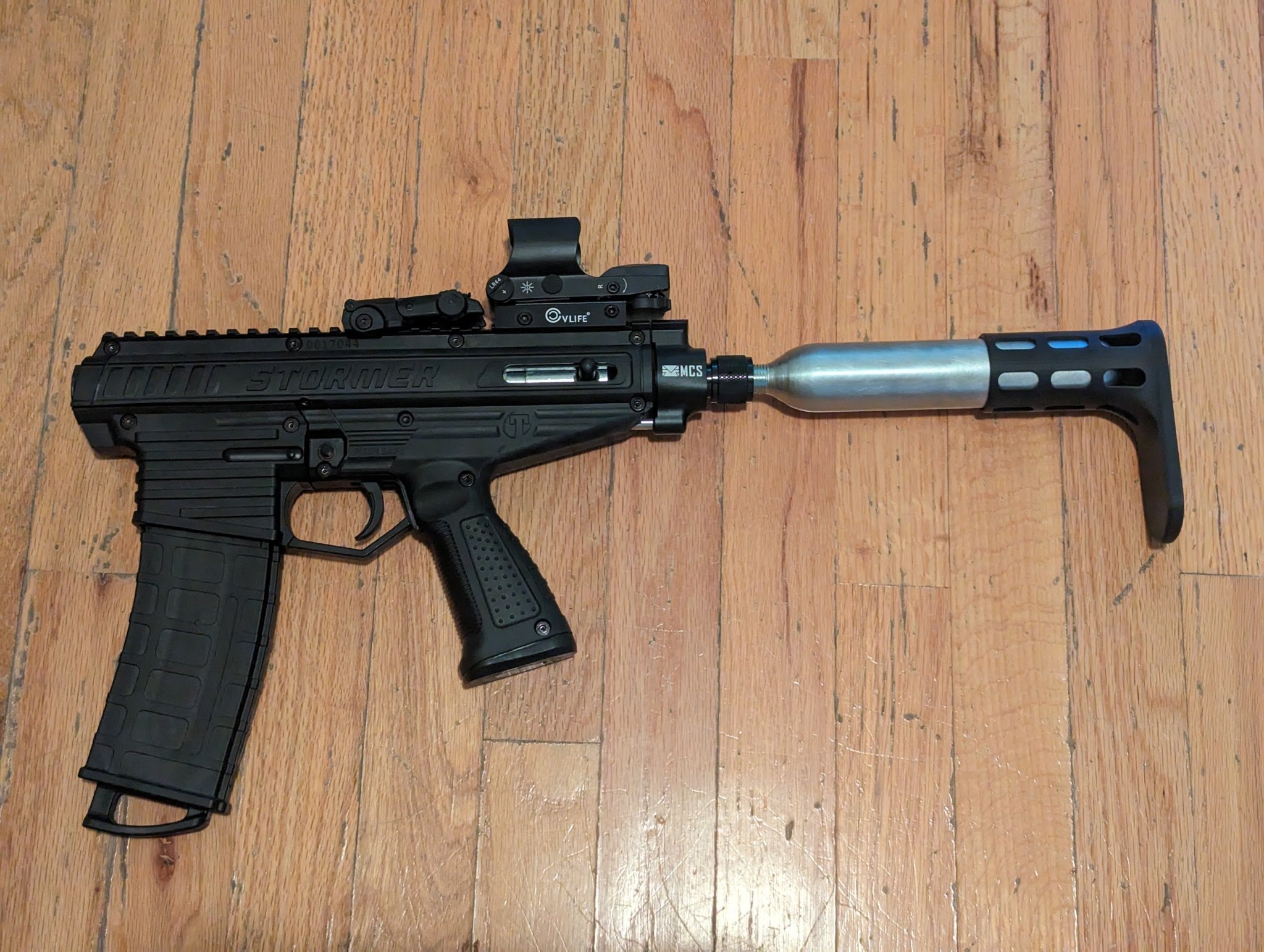 88/90g CO2 Cylinder Slip on Buttstock