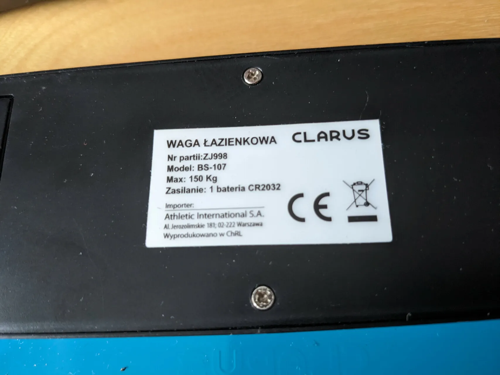 Tiêu đề Chân cân clarus bs-107 Tóm tắt Chân cân clarus bs-107 St