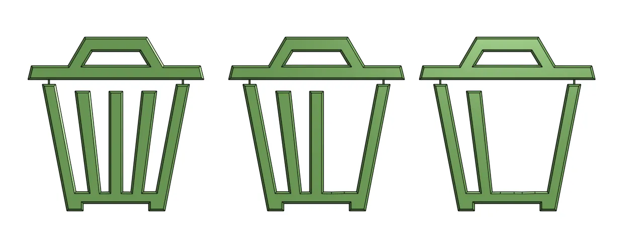 Bộ sưu tập bảng hiệu "Trash Rank" Rocket League