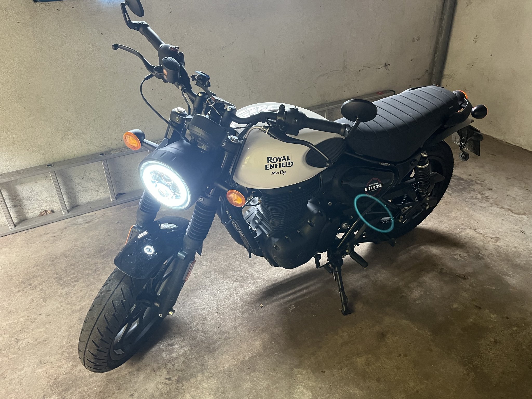 Tiêu đề Mod đèn pha LED cho Royal Enfield Hunter 350 mod 232022 Tóm