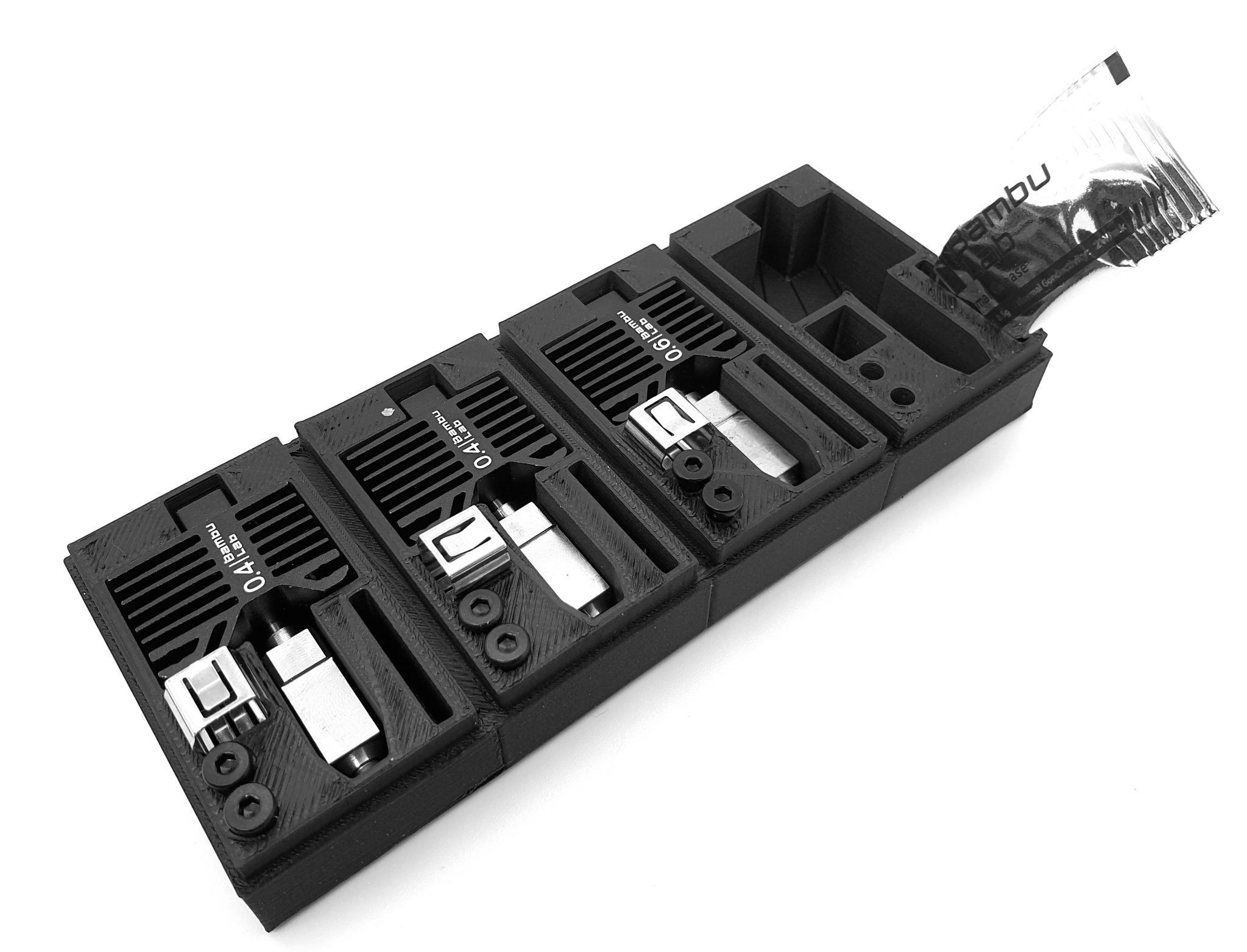 Tiêu đề Hotend giữ tất cả trong hộp - Hộp có nắp cao hơn