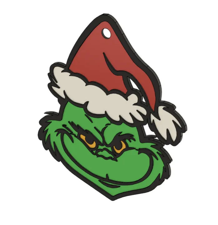 Tiêu đề Grinch-Ornament Tóm tắt Ein einfaches Trang trí von Weihnacht
