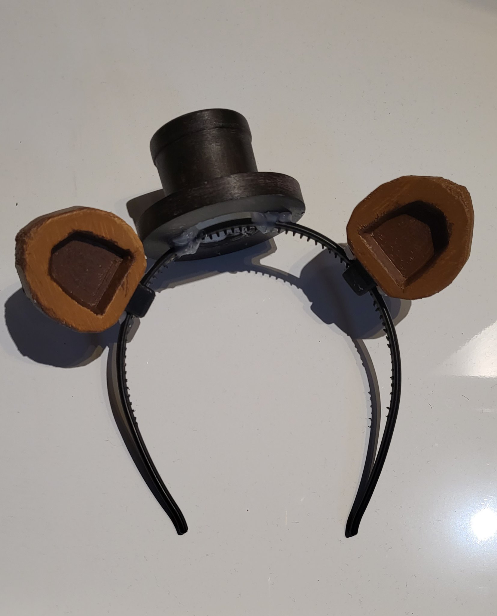 Tiêu đề Cosplay Fnaf Freddy Tóm tắt tai mũ và nơ của fnaf freddy