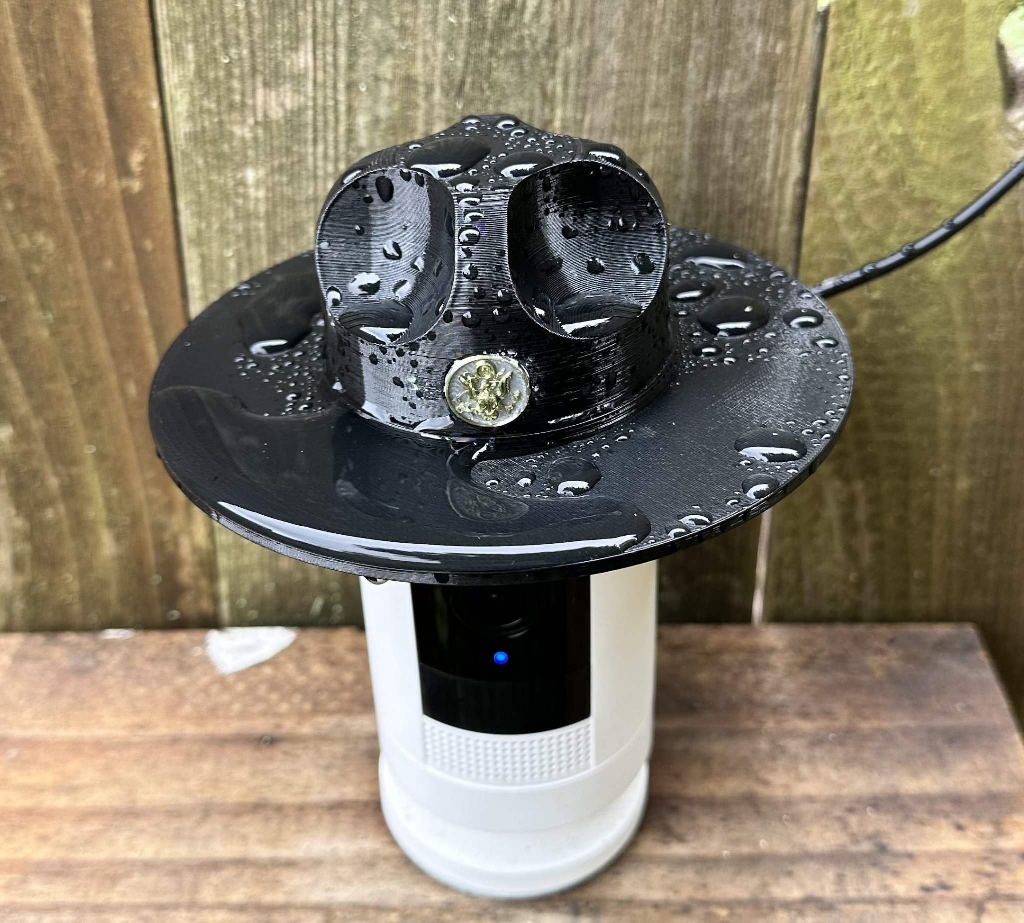 Ring Stickup Camera Drill Sergeant Hat